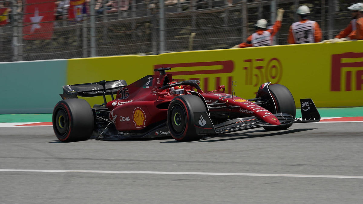 Charles Leclerc startet in der Formel 1 von P1