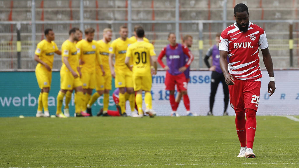 Die Kickers aus Würzburg steigen in die 3. Liga ab