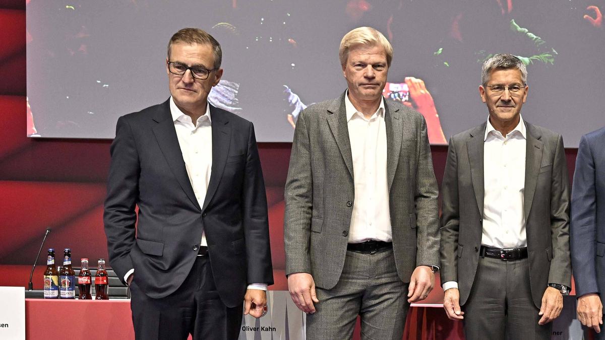 Löst Jan-Christian Dreesen (li.) Oliver Kahn beim FC Bayern ab?