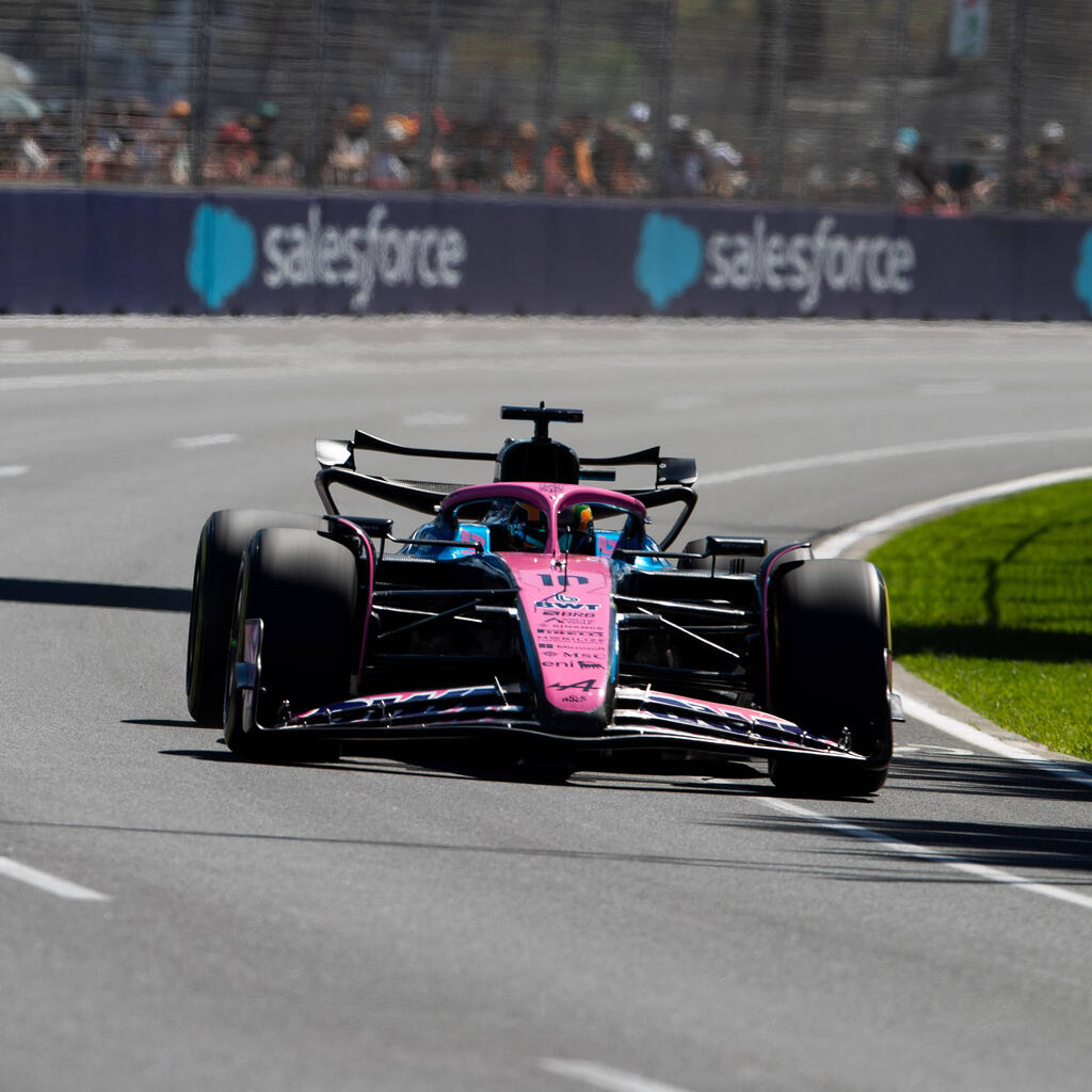 6. Platz: Pierre Gasly (Alpine) - Note: 1,0