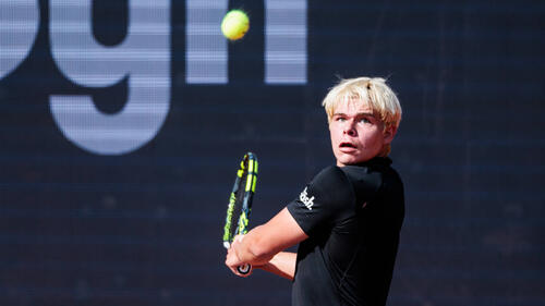 Das deutsche Tennis-Talent Diego Dedura ist in Hamburg ausgeschieden