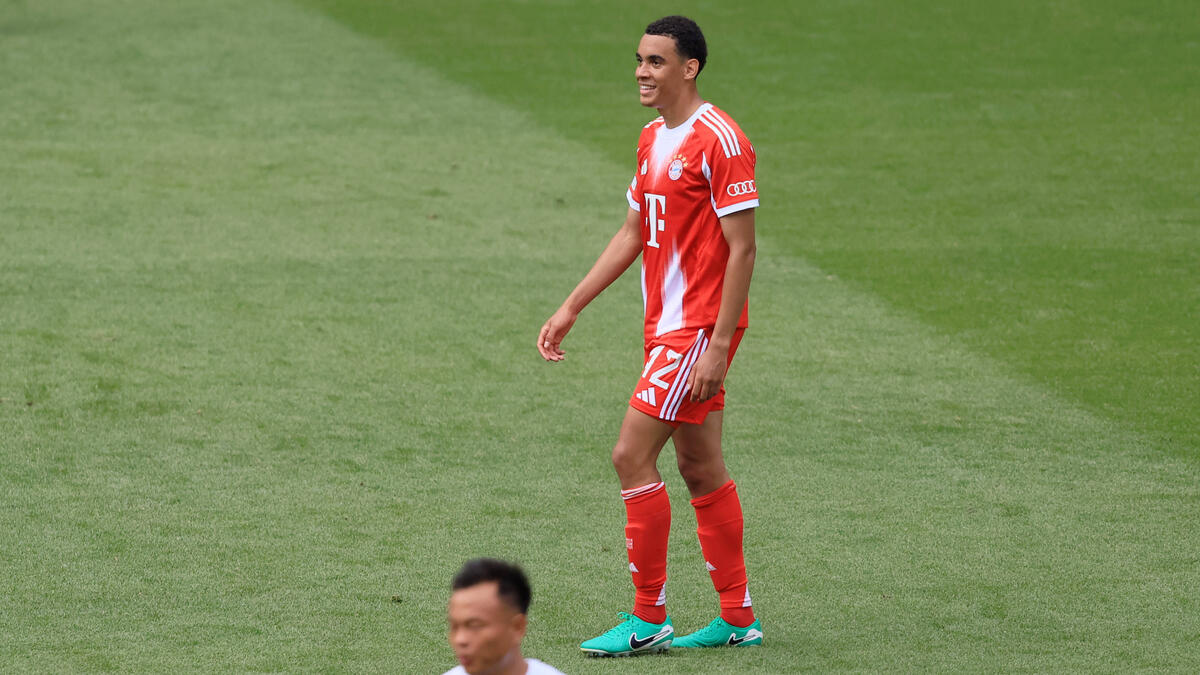 Jamal Musiala in Diensten des FC Bayern