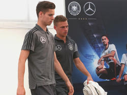 Machen sich Hoffnungen auf die EM: Joshua Kimmich (r.) und Julian Weigl
