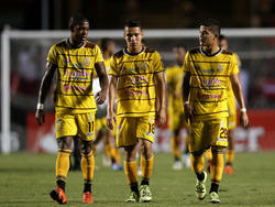 Los jugadores del Trujillanos en la Copa Libertadores. (Foto: Getty)