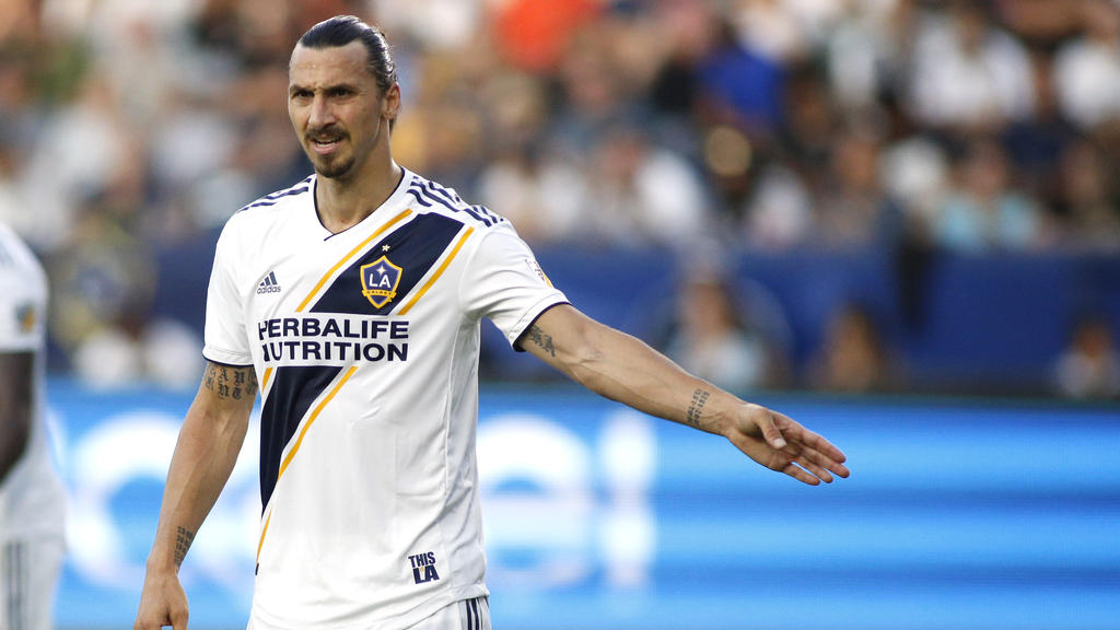 Superstar Zlatan Ibrahimovic spielt in der MLS bei Los Angeles Galaxy
