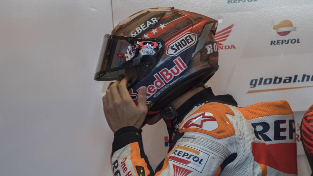 Trotz technischer Probleme: Marc Márquez nimmt das Aus in Austin weiter auf seine Kappe Trotz technischer Probleme: Marc Márquez nimmt das Aus in Austin weiter auf seine Kappe