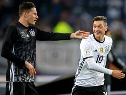 Folgt Julian Draxler seinem DFB-Kollegen Mesut Özil nach England?