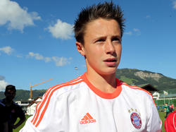 Marco Friedl im Jahr 2013 als Bayern-Nachwuchsspieler