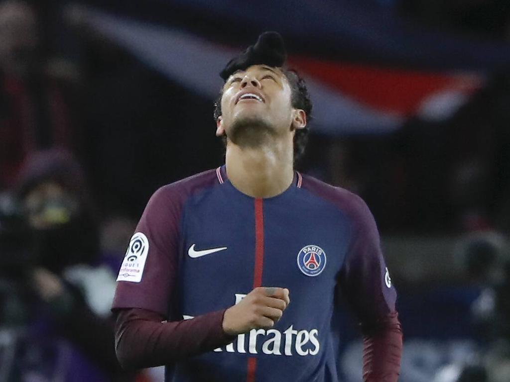 Neymar war trotz seines Viererpacks nicht rundum glücklich