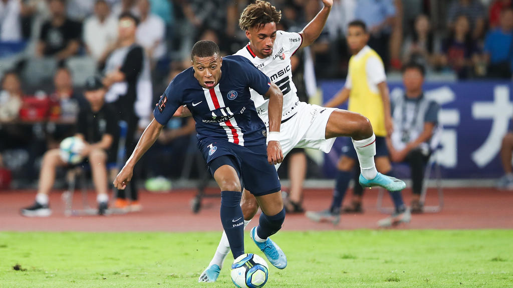 Kylian Mbappé und PSG stolperten in Rennes