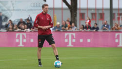 Julian Nagelsmann bittet beim FC Bayern zum Training
