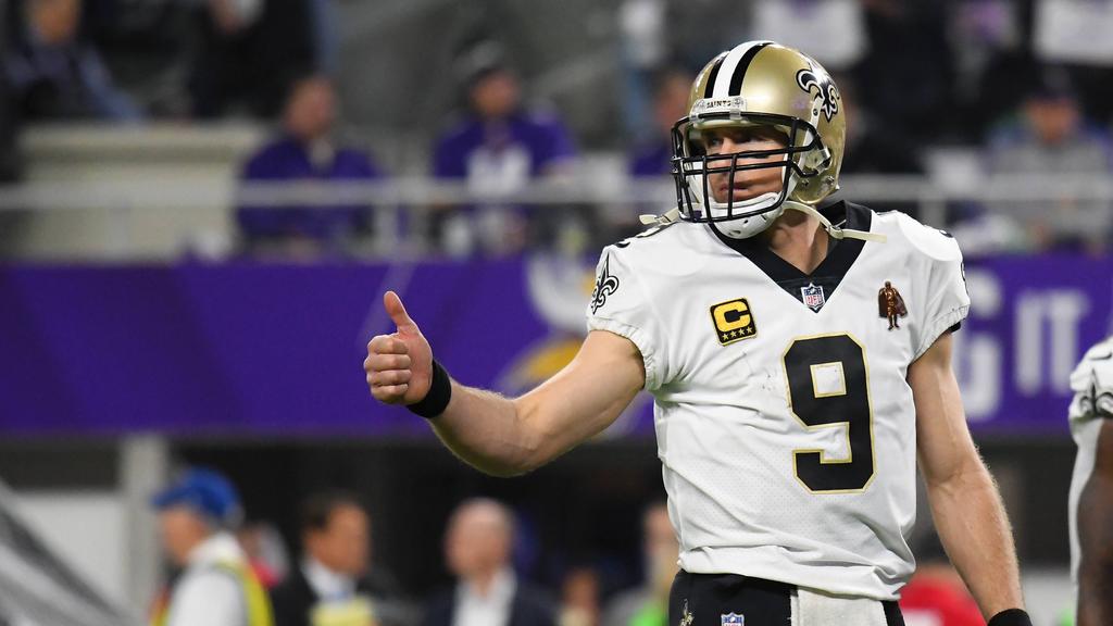 Quarterback-Legende Drew Brees geht mit den Saints in seine 20. NFL-Saison Quarterback-Legende Drew Brees geht mit den Saints in seine 20. NFL-Saison