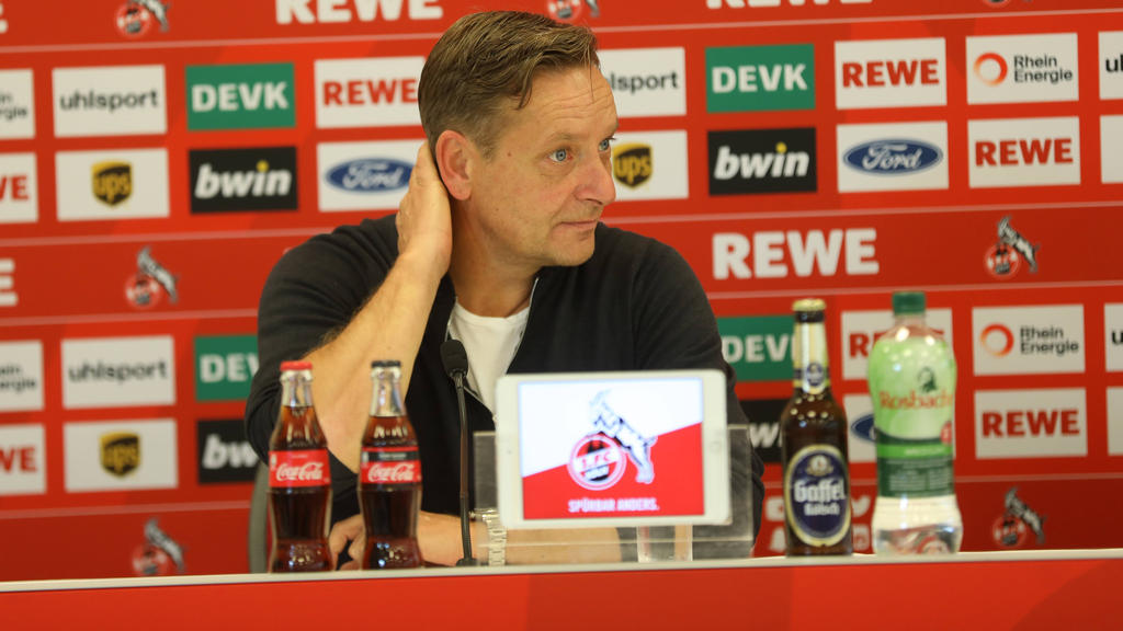 Horst Heldt will mit dem 1. FC Köln die Klasse halten