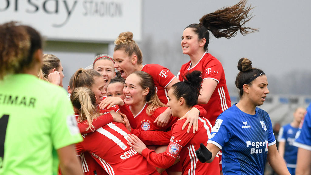 Der FC Bayern bleibt in der Frauen-Bundesliga weiter ohne Punktverlust