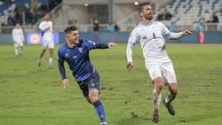 Kosovos Milot Rashica (links) erzielte das 1:0-Siegtor gegen Israel