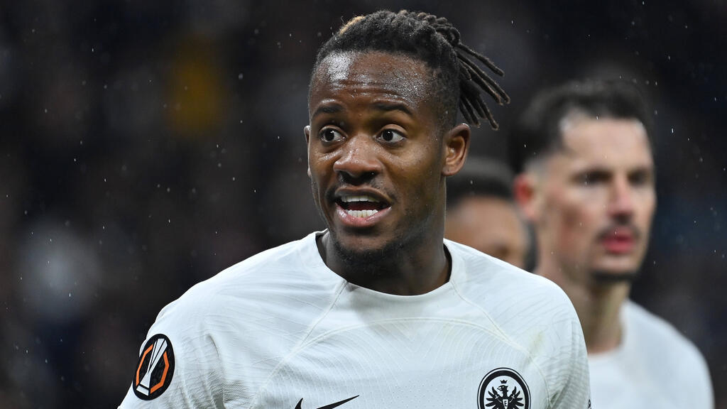Michy Batshuayi spielt seit diesem Jahr bei Eintracht Frankfurt Michy Batshuayi spielt seit diesem Jahr bei Eintracht Frankfurt