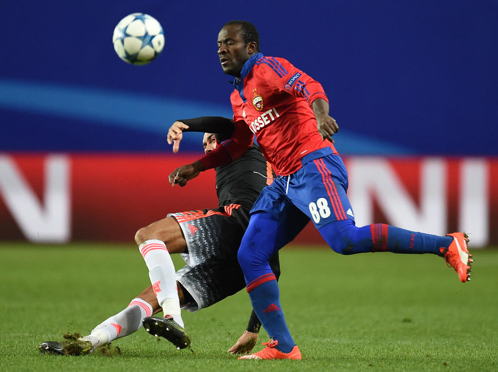 Ob Seydou Doumbia gegen den VfL Wolfsburg spielen kann, steht noch nicht fest