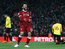 Salah ya es el máximo goleador de esta temporada en la Premier. (Foto: Getty)
