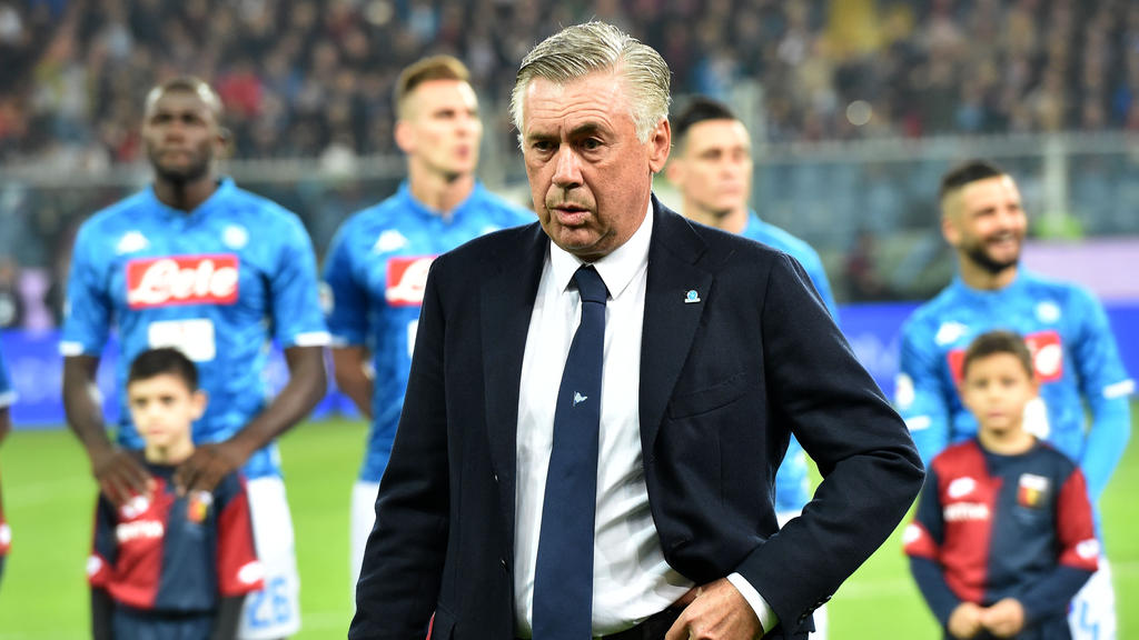 Carlo Ancelotti ist von den Fans in Italien wenig angetan