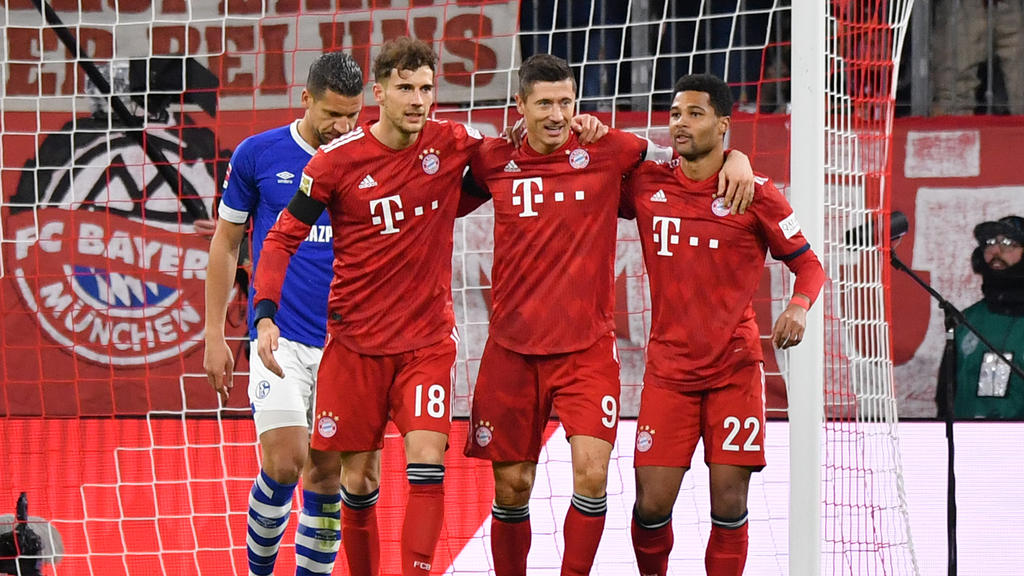 Der FC Bayern ließ Schalke 04 im Heimspiel keine Chance