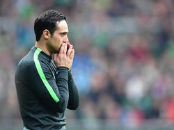 Muss bis zum Saisonende um seine Zukunft bangen: Werders Trainer Alexander Nouri