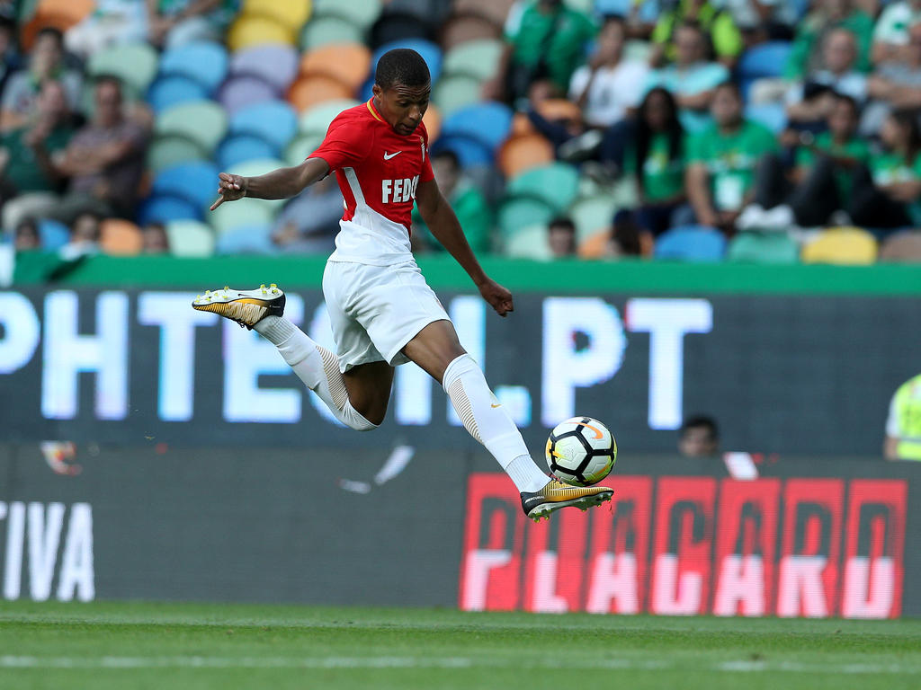 Kylian Mbappé trägt noch das Trikot der AS Monaco