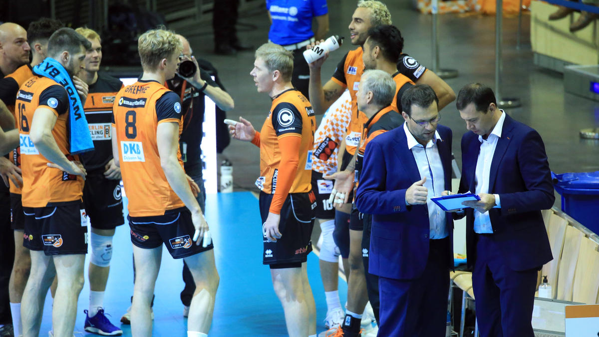 Die BR Volleys verloren am Samstag 1:3 Die BR Volleys verloren am Samstag 1:3