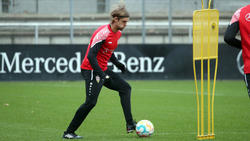 Borna Sosa arbeitet derzeit an seinem Comeback für den VfB Stuttgart