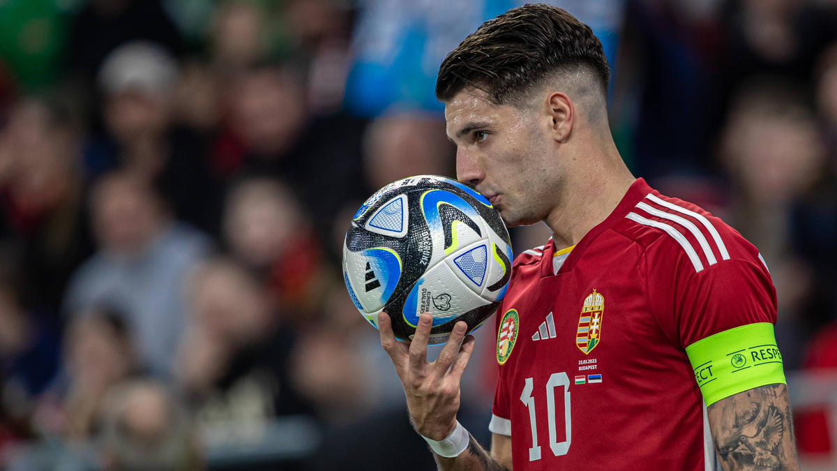 Dominik Szoboszlai ist der Kapitän der ungarischen Fußball-Auswahl