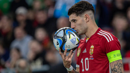 Dominik Szoboszlai ist der Kapitän der ungarischen Fußball-Auswahl