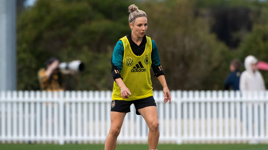 Fußballerin Svenja Huth will mit den DFB-Männern eine Fußballmacht werden. Fußballerin Svenja Huth will mit den DFB-Männern eine Fußballmacht werden.