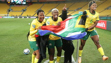 Südafrika hat mit dem Einzug ins WM-Achtelfinale Historisches geschafft