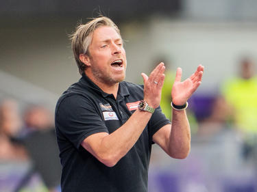 Coach Wimmer mit der Austria auf Talfahrt