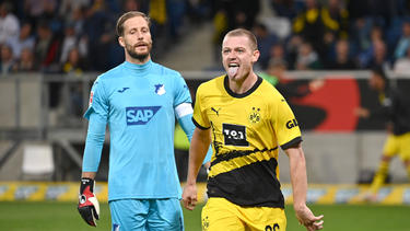 Julian Ryerson (r.) traf gegen Hoffenheim für den BVB