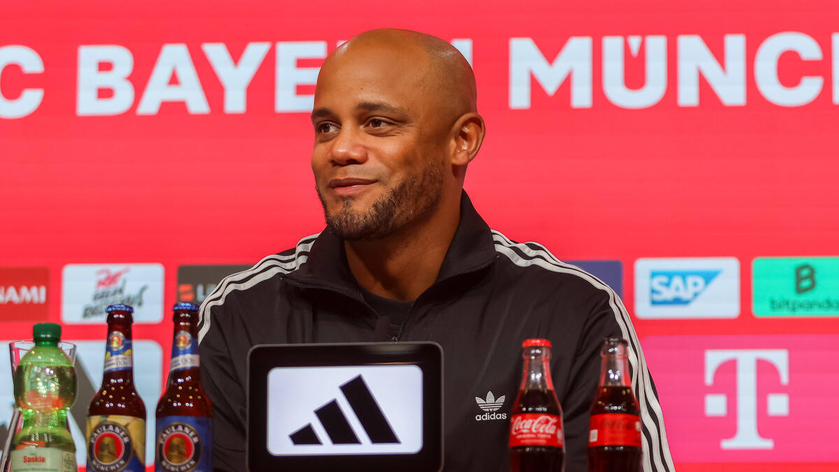 Vincent Kompany trifft mit seinem FC Bayern am Sonntag auf Eintracht Frankfurt