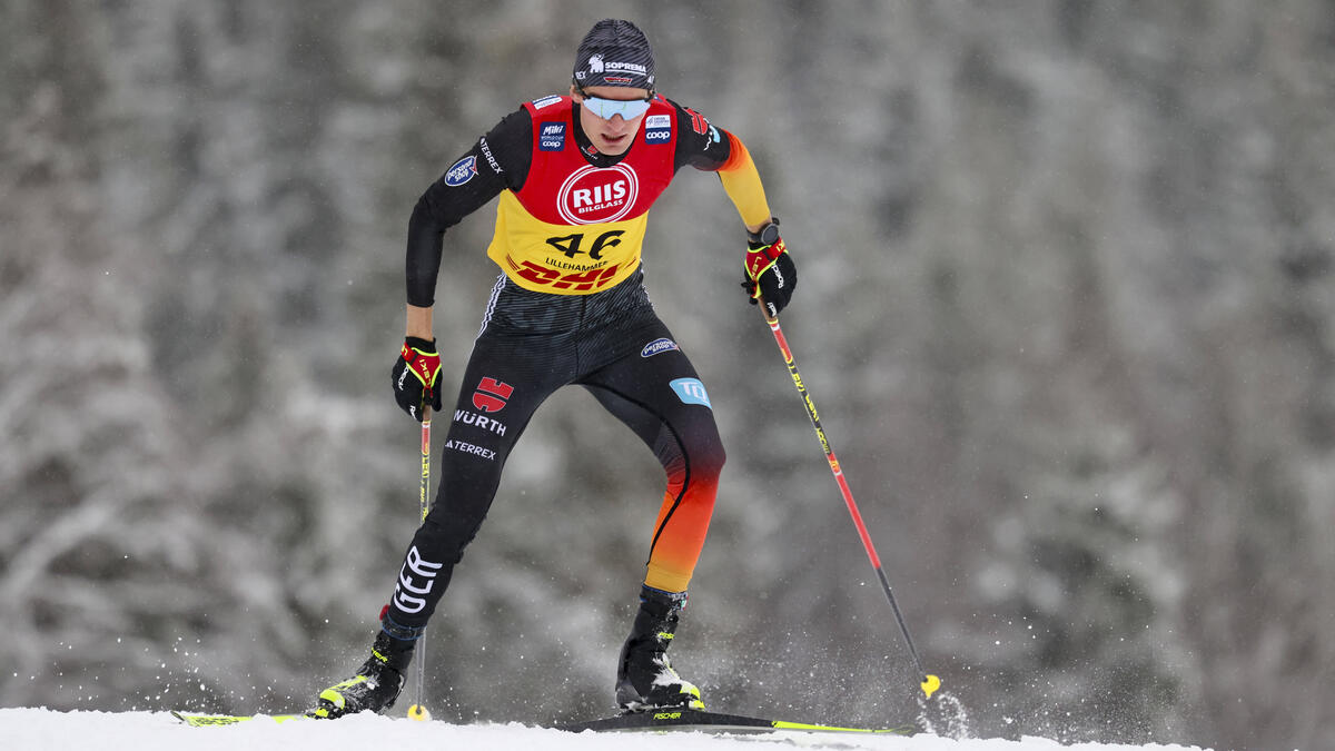 Friedrich Moch konnte im Skiathlon überzeugen