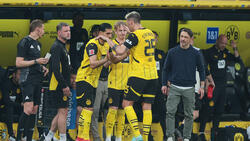 Emre Can, Julian Brandt und Niklas Süle (v.l.n.r.) galten beim BVB schon als Streichkandidaten, legten dann aber zu