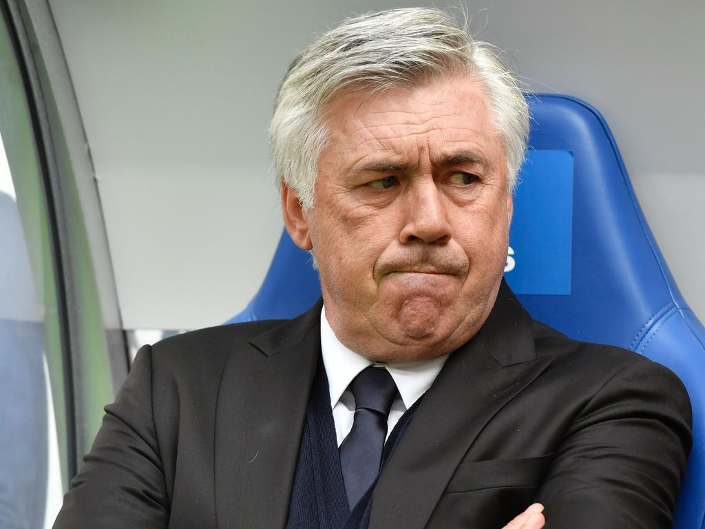 Bayern-Coach Carlo Ancelotti wirkt etwas vergrämt