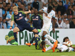 Xaver Schlager kassierte mit Red Bull Salzburg eine 0:2-Niederlage in Marseille