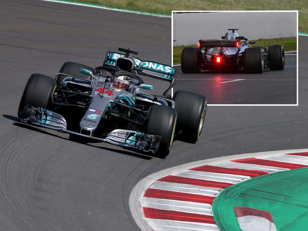 Beim Anblick des Mercedes musste man sich erst einmal die Augen reiben Beim Anblick des Mercedes musste man sich erst einmal die Augen reiben