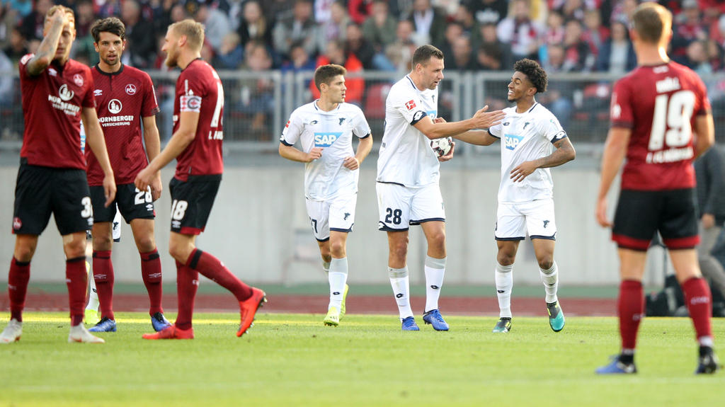Hoffenheims Youngster Nelson (r.) überragte mit zwei Treffern