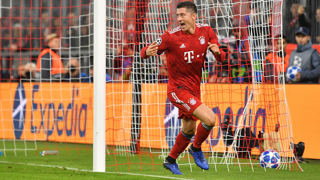 Robert Lewandowski siegte unter der Woche mit dem FC Bayern