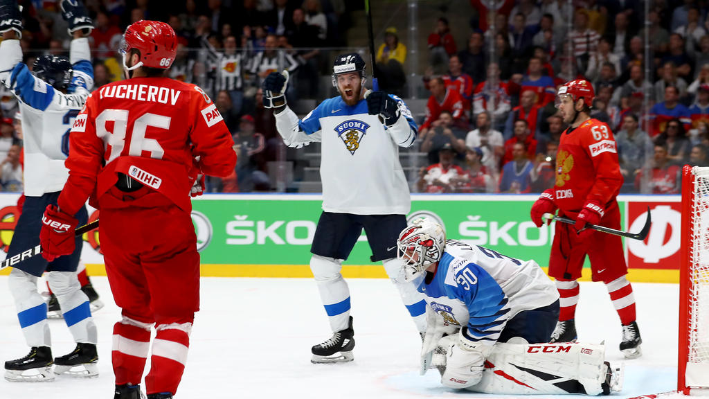 Finnland hat Favorit Russland bezwungen Finnland hat Favorit Russland bezwungen