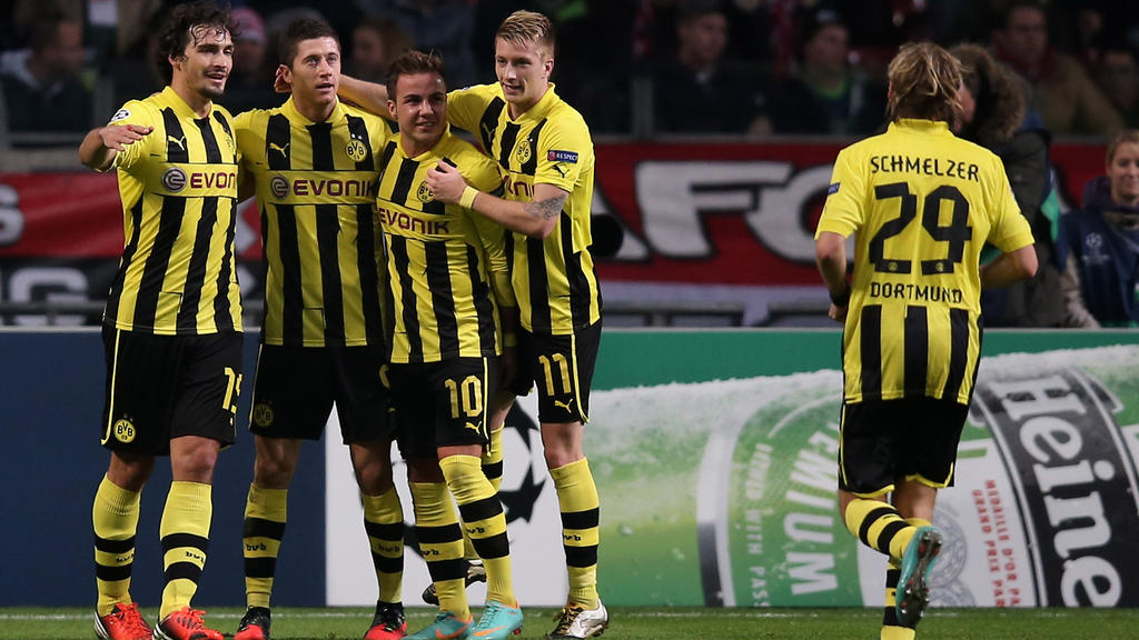 Marco Reus könnte sich zum erfolgreichsten Europapokalschützen des BVB aufschwingen Marco Reus könnte sich zum erfolgreichsten Europapokalschützen des BVB aufschwingen