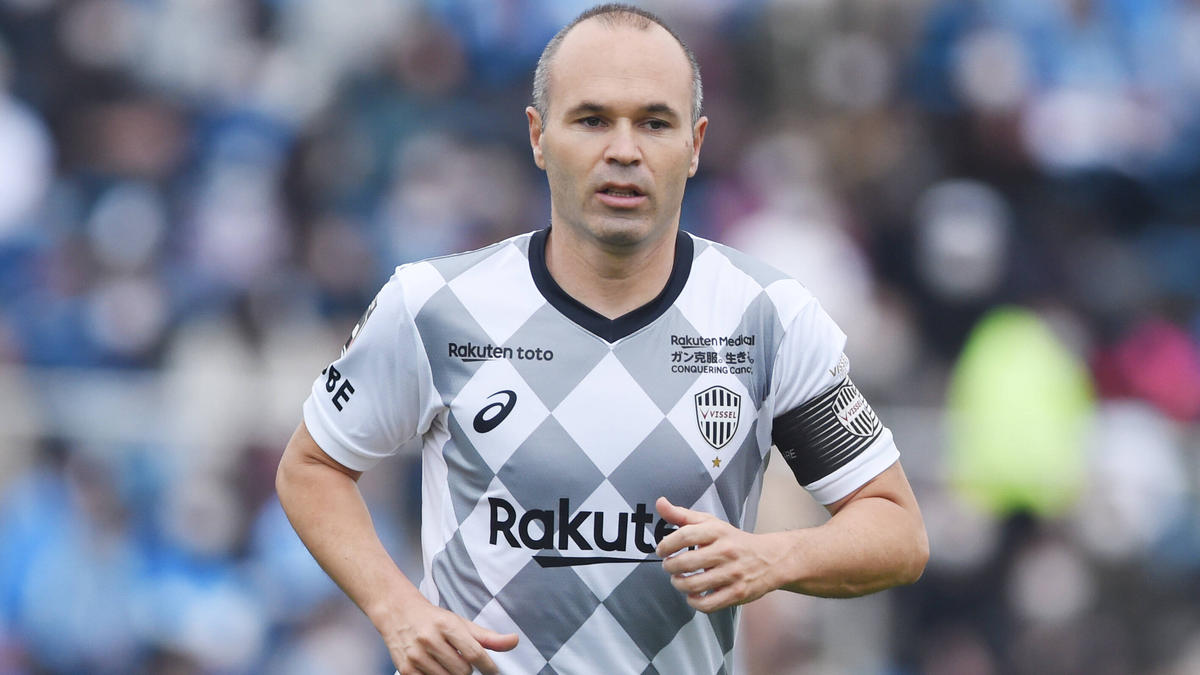 Andres Iniesta verlängert an seinem 37. Geburtstag bei Vissel Kobe