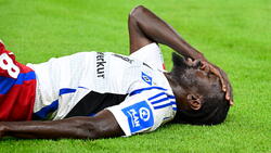 Bakery Jatta fällt beim HSV verletzt aus (Symbolbild)