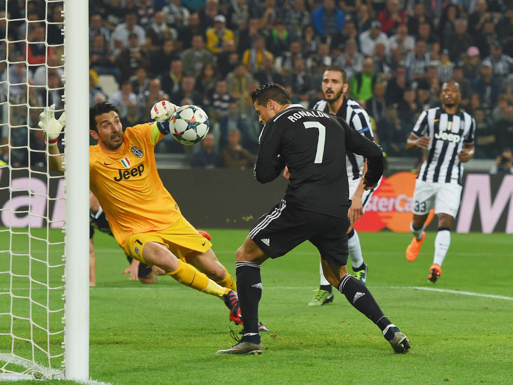 Cristiano Ronaldo anotó en Turín su noveno gol en Liga de Campeones. (Foto: Getty)