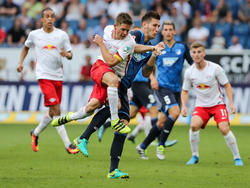 Dominik Kaiser erzielte das erste Bundesligator für RB Leipzig