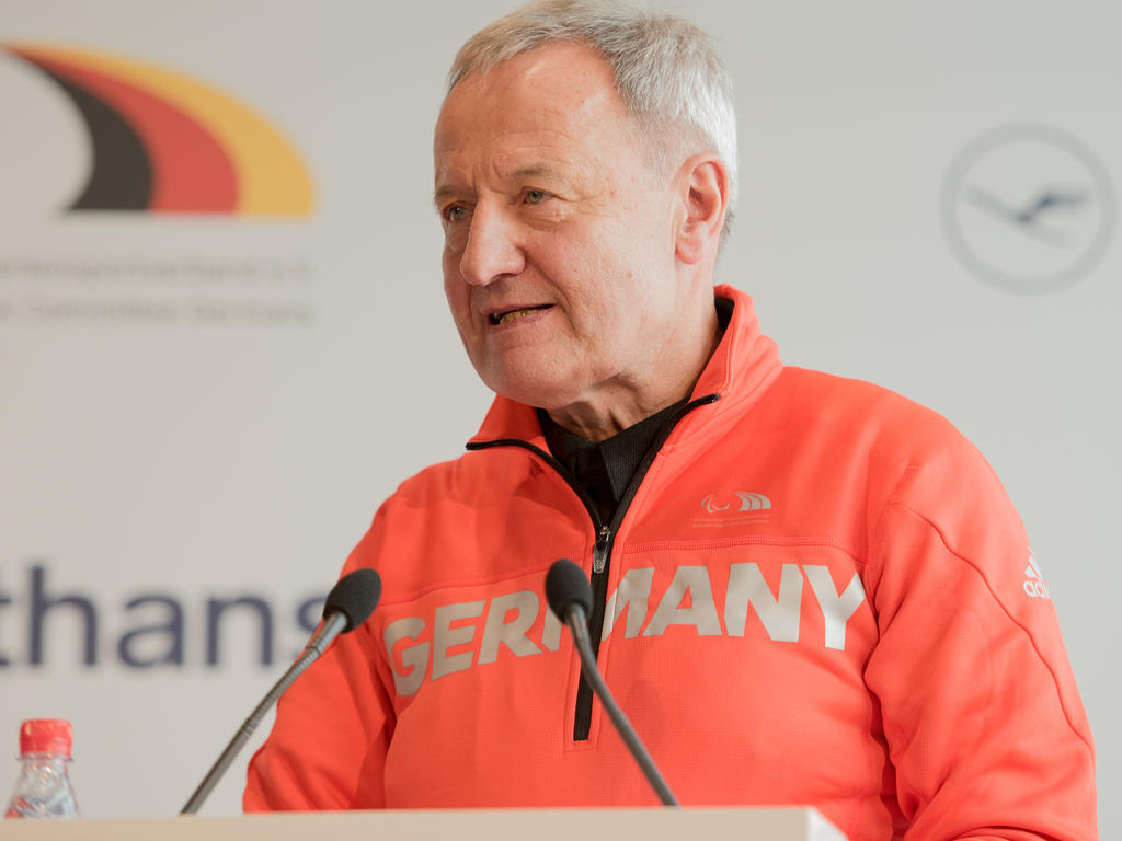 Friedhelm Julius Beucher, Präsident des Deutschen Behindertensportverbandes Friedhelm Julius Beucher, Präsident des Deutschen Behindertensportverbandes
