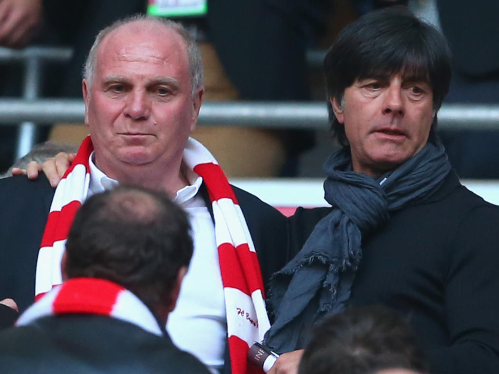 Joachim Löw (r.) stand bei der Trainersuche von Uli Hoeneß nicht zur Debatte Joachim Löw (r.) stand bei der Trainersuche von Uli Hoeneß nicht zur Debatte